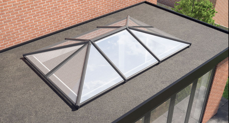 2500 x 4250 mm Stratus Aluminium Roof Lantern Style 5 (Traditional).